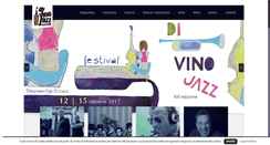 Desktop Screenshot of divinojazzfestival.it